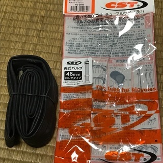 自転車のチューブを譲ります。