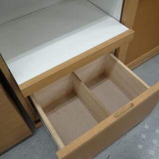 キッチンボード オープン食器棚 幅120cm モノ市場半田店 119の画像
