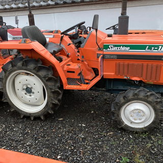 クボタトラクターL1-18 ロータリー付き 4WD. Kubota Tractor L1-18の画像