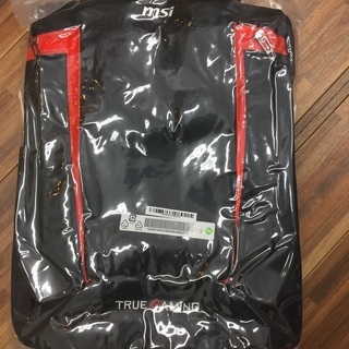 MSI 新品 ノート パソコン リュックサック PCバッグ（ビジネス・17.3型ワイドまで対応・シングルタイプ）防水の画像