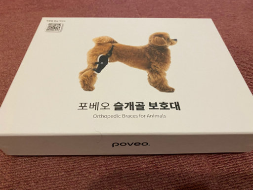犬用 サポーター(右足) poveo