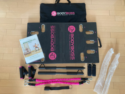 【大幅値下げ】自宅でジムのような本格トレーニングを！BODYBOSS