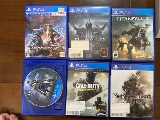 【値下げ❗❗】PS4 500GB本体　ソフト6つセット