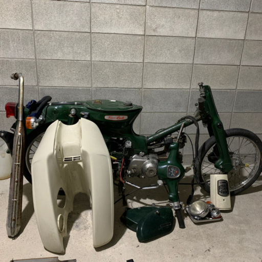 スーパーカブ50  C50S2 ジャンク　不動車　ベース車