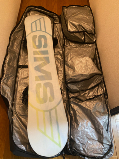 【お取引決定済み】SIMS スノーボードセット 140cm