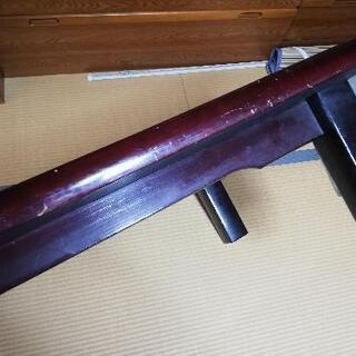 【再投稿】超希少！当時物！【 ビンテージ座卓 / 年代物 /  座敷机 座卓テーブル ローテーブル 和室テーブル 】和風 昭和レトロ　Lの画像
