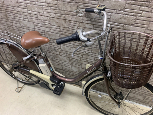 東京23区配達無料　新基準　ブリヂストン　アシスタ　8.1Ah リチウム 電動自転車☆中古☆BS☆ 26