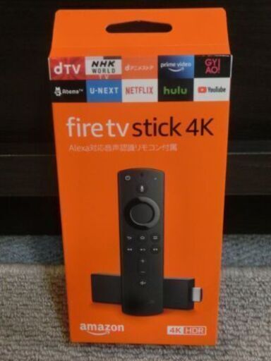【新品・未開封品】Fire TV Stick 4K - Alexa対応音声認識リモコン付属