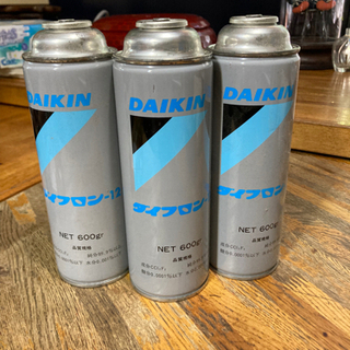 DAIKIN ダイフロン-12 4本とその他 ダイキン ダイフロン12