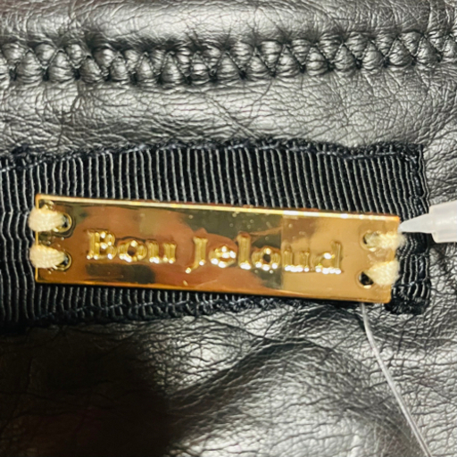 Bou Jeloud レザージャケット　ライダース　ロングコート　ブラック