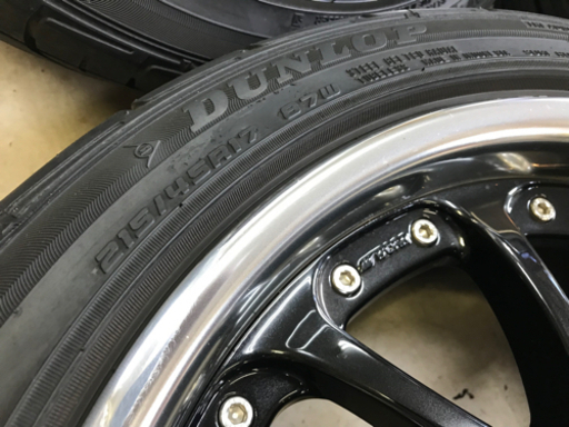WORK17インチとバリ山ダンロップディレッツァ