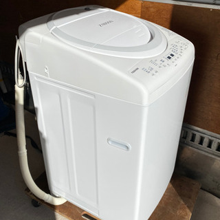 引取歓迎　2021 美品【数回使用】東芝 ZABOON タテ型洗濯乾燥機 洗濯8.0kg/乾燥4.5kg AW-8V9 グランホワイト TOSHIBA 洗濯機 