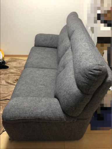 ソファー【三人掛け、保証書付き、美品】