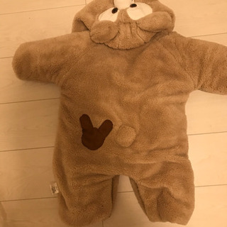 ダッフィー風の着ぐるみの画像