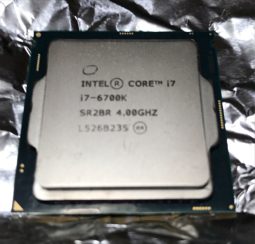 PCパーツ Intel Core i7 6700K