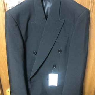 ② 【未使用】礼服 上下 セット サイズ LL 黒 大きめ 喪服...