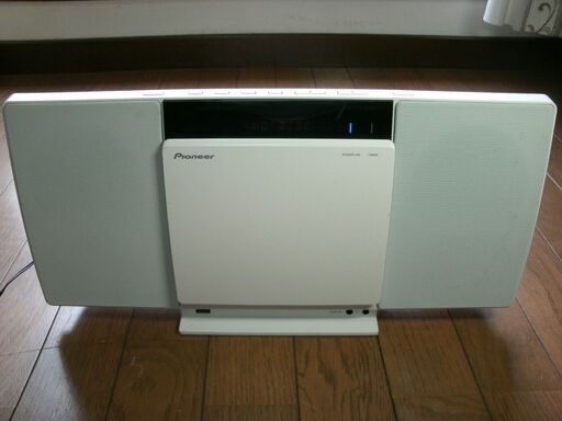 (取引決定)ブルートゥルース　PIONEER スタイリッシュCDミニコンポ X-SMC01BT-W
