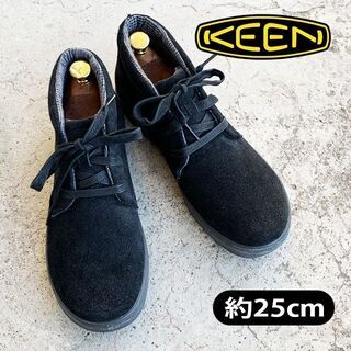 【 KEEN 】キーン　25cm スエード ハイカット シューズ