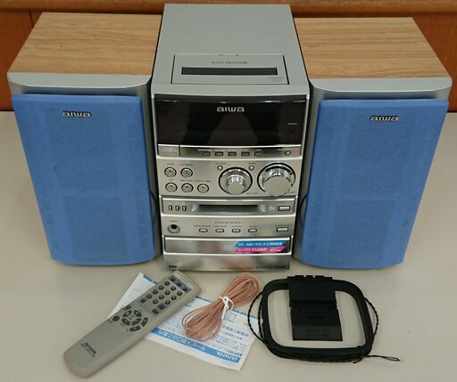 【値下げ】CDMDコンポ　AIWA　CD再生確認済み