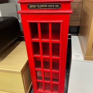 LOMDON TELEPHONE BOOTH ミニラック　一枚扉　