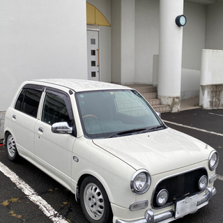 H12年ミラジーノ 車高調　社外マフラー　HDDナビ　車検残り僅かの画像
