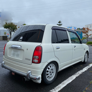 H12年ミラジーノ 車高調　社外マフラー　HDDナビ　車検残り僅かの画像