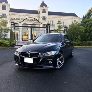 BMW320iターボ　F30スポーツ ブラックサファイア　サンルーフ　車検長　の画像