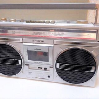 SANYO三洋 FM/AM カセット ラジカセ MR-X830 ...