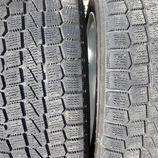 ヨコハマ　スタッドレスタイヤ&アルミホイール４本セットの画像