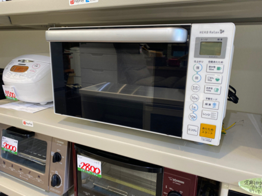 2019年製 ヤマダモデル フラットテーブル 電子レンジ