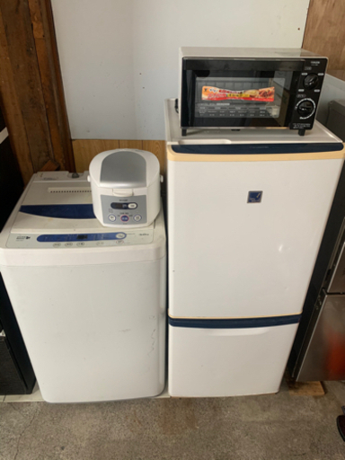 生活必須家電の4点セット