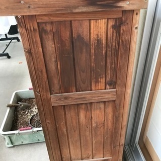 木製物置(お引き取り先 決まりました(ᵔᴥᵔ))の画像