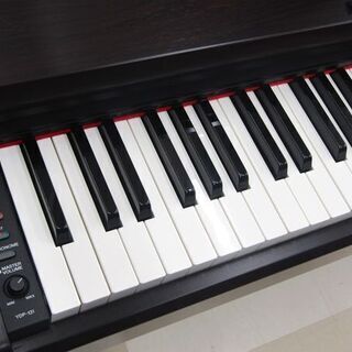 札幌市/清田区 YAMAHA/ヤマハ 電子ピアノ ARIUS/アリウス YDP-131 06年製 ニューダークローズウッド調 88鍵 イス付 動作品の画像