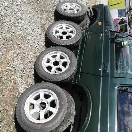 ジムニー　JA11　12　タイヤ　ホイール　スタットレス