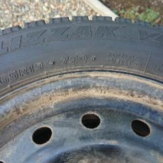 スタッドレスタイヤ 155/65R13インチ 軽自動車などに ブ...