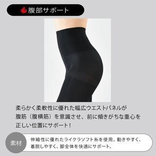 Newモデル Be-fit 燃活Rサポート 美脚レギンスの画像