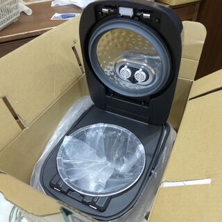 【モノ市場 東海店】未使用品　IRIS OHYAMA　アイリスオーヤマ　炊飯器　RC-PD50-B　5.5合　2021年製の画像