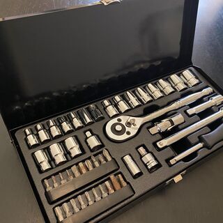 ソケットレンチセット ESR-2346M 差込角:6.35mm ...