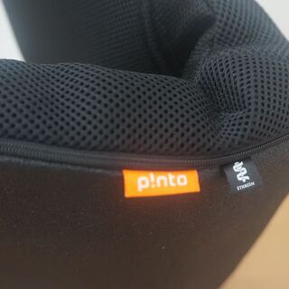 P!nto ピントクッション ブラック【正しい姿勢の習慣用クッション】の画像