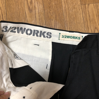 ハーフパンツ ショートパンツ メンズ　3/2worksの画像