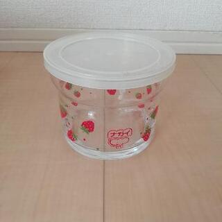 フタ付きガラス製容器の画像