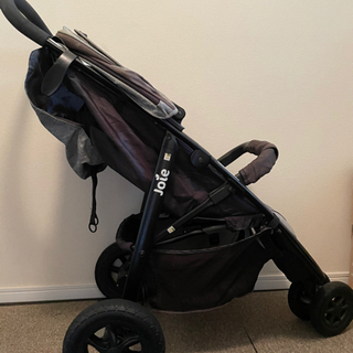 【ベビーカー３輪】ジョイー　タイヤ交換済　レインカバー・ベビーシート付き　Litetrax Air（ライトトラックス エア） joieの画像