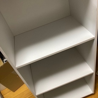 カラーボックス　ホワイトの画像