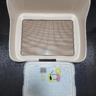 送料無料　犬　しつけ　セット　トレー、クリッカー、ブラシの画像