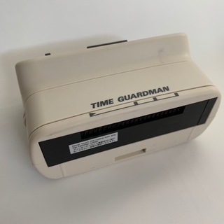 ジャンク卓上時計　タイムガードマンの画像