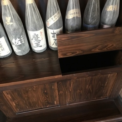 日本酒　コレクション棚　焼酎ラック　飾り棚　コレクション棚