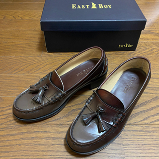 ローファーEAST BOY  23.5cm ヒール高め