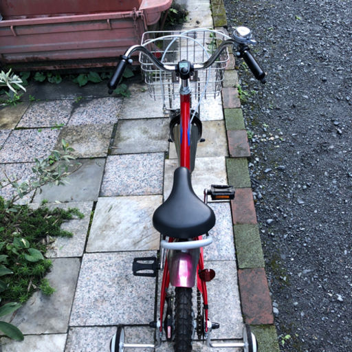 【1761】幼児車　ほぼ新品！18インチ　11,000円（税込）