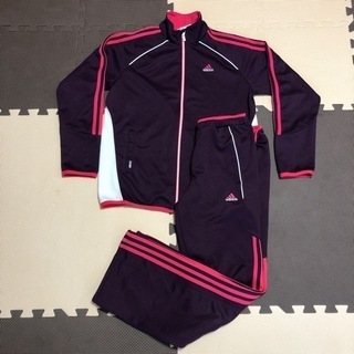 adidas レディース Mサイズ　ジャージ上下