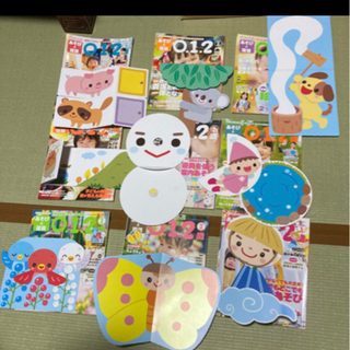 【決まりました】0.1.2歳・ペープサート・CD・ピアノ本